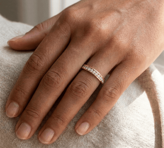 Channel Set Eternity Ring - MargalitRings