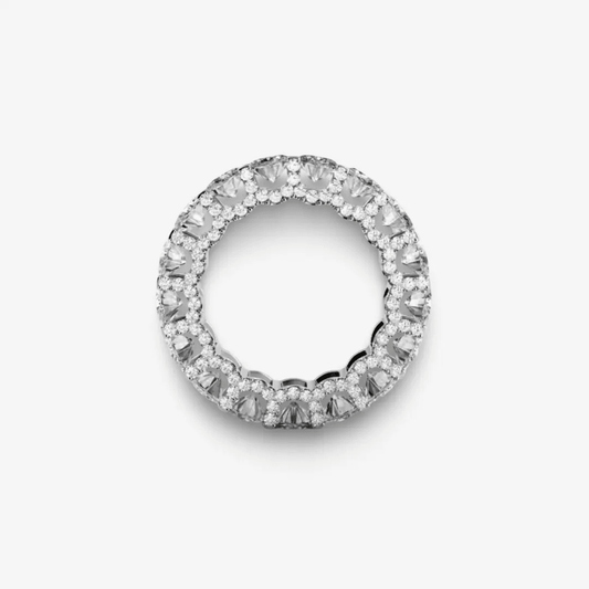 Classic Full Stack Eternity Ring - MargalitRings