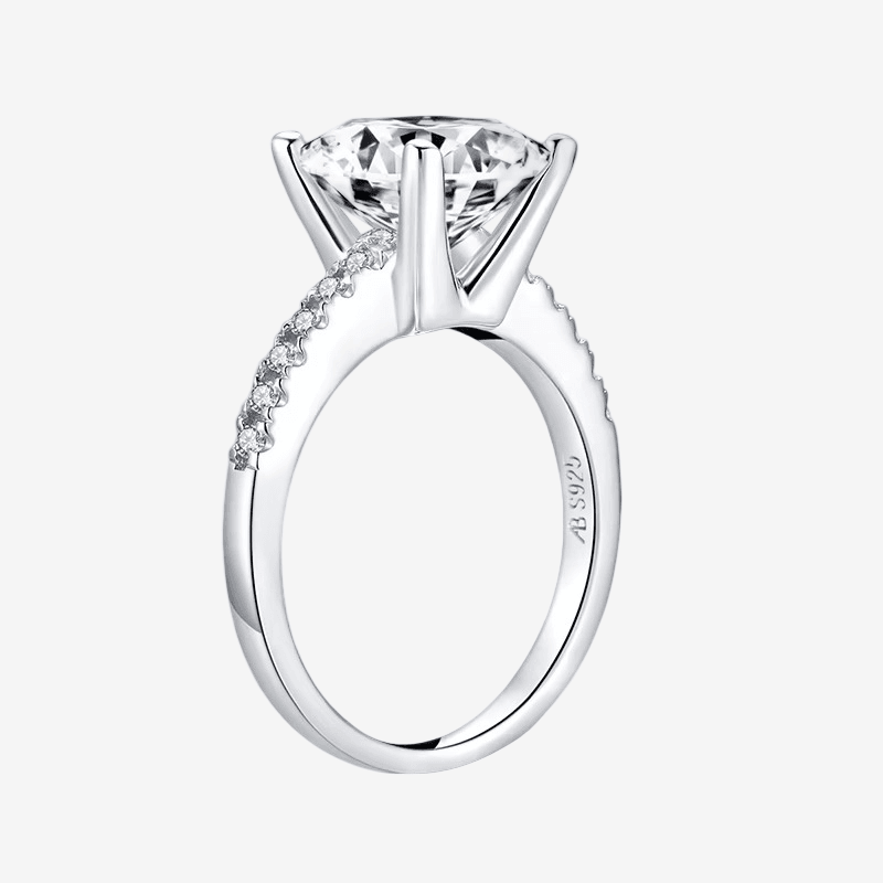 Cushion Cut Engagement Ring, 3.25 Carats - MargalitRings