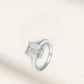Sofia Richie Grainge Engagement Ring, Emerald Cut