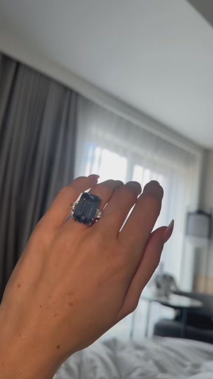 Oppenheimer Blue Diamond Ring, 30 Carats