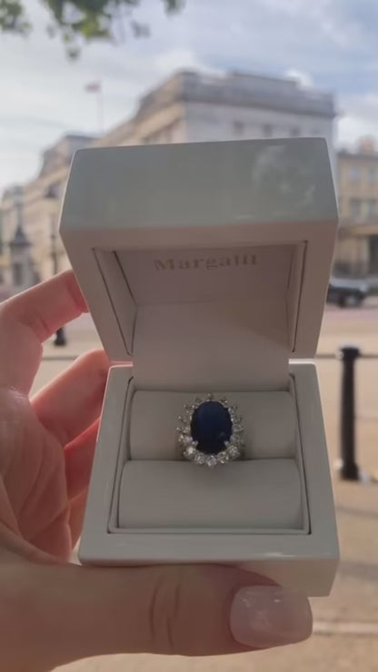 Princess Diana's Engagement Ring, Sapphire, 6 Carats