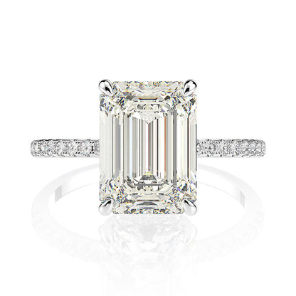 Nicola Peltz, Emerald Cut Engagement Ring, 5 Carats