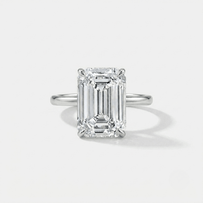 Sofia Richie Engagement Ring, Emerald Cut, 6 Carats - MargalitRings