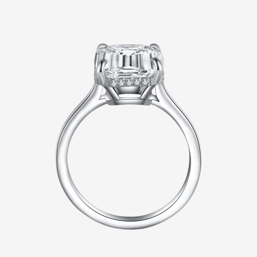Sofia Richie Engagement Ring, Emerald Cut, 6 Carats - MargalitRings