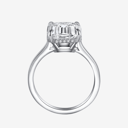 Sofia Richie Engagement Ring, Emerald Cut, 6 Carats - MargalitRings
